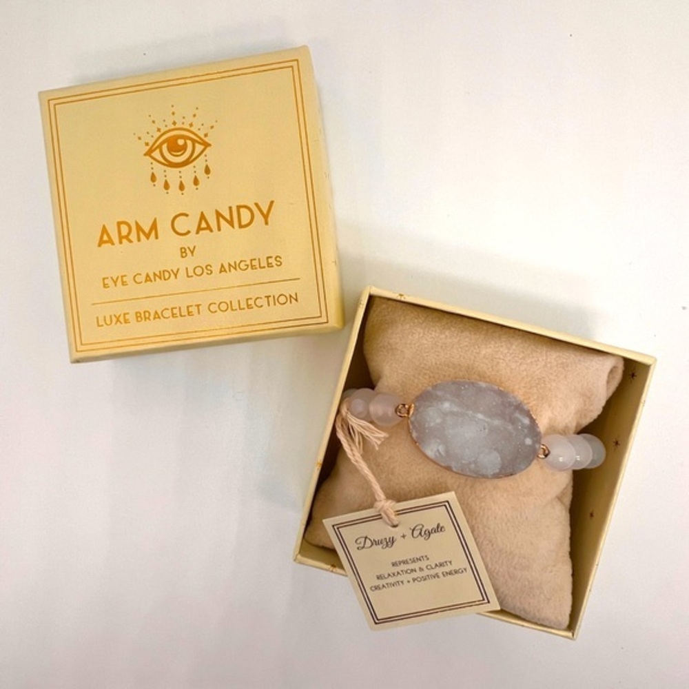 Arm candy energy rock bracelet